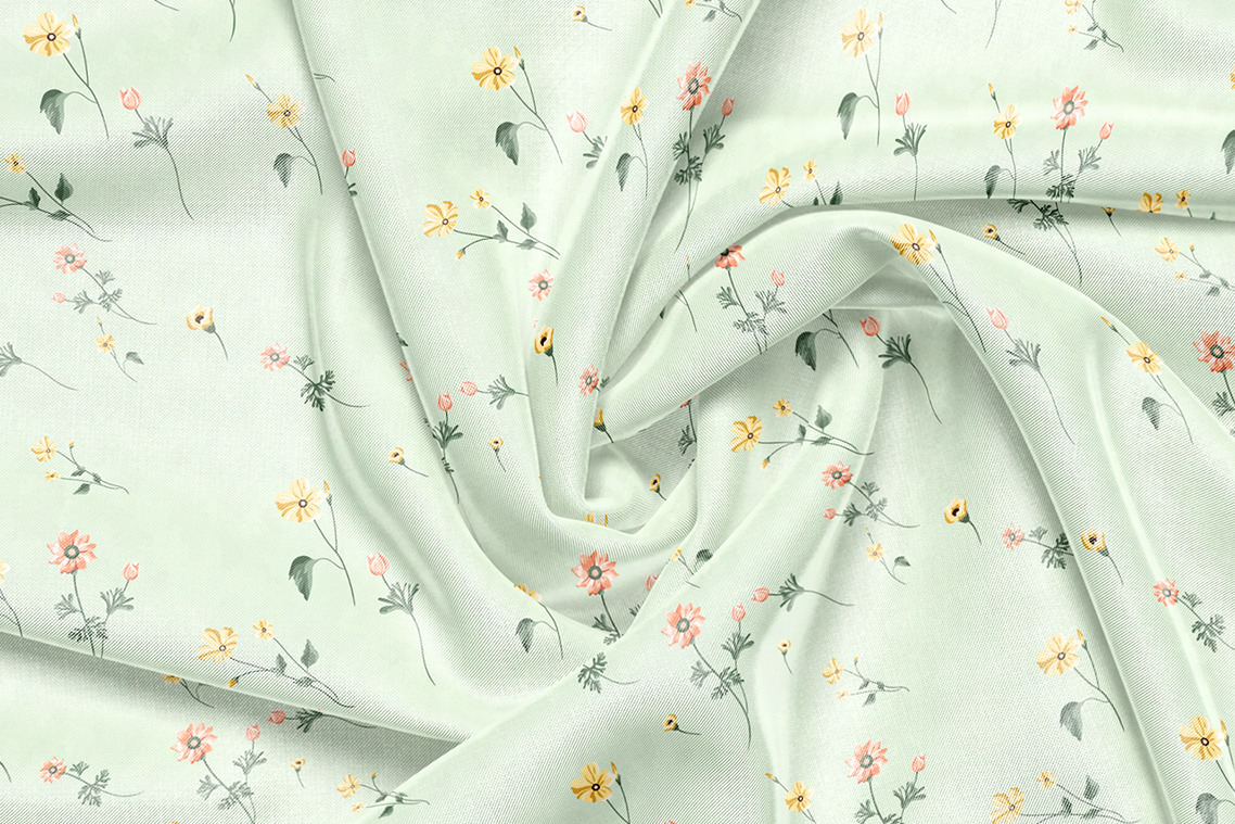 Twill Silk Scarf Mockups