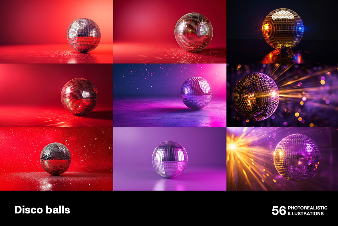 Disco balls Disco balls