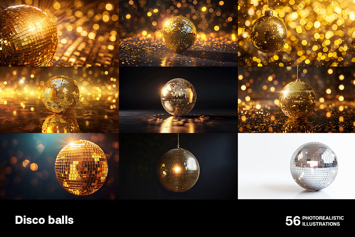 Disco balls Disco balls