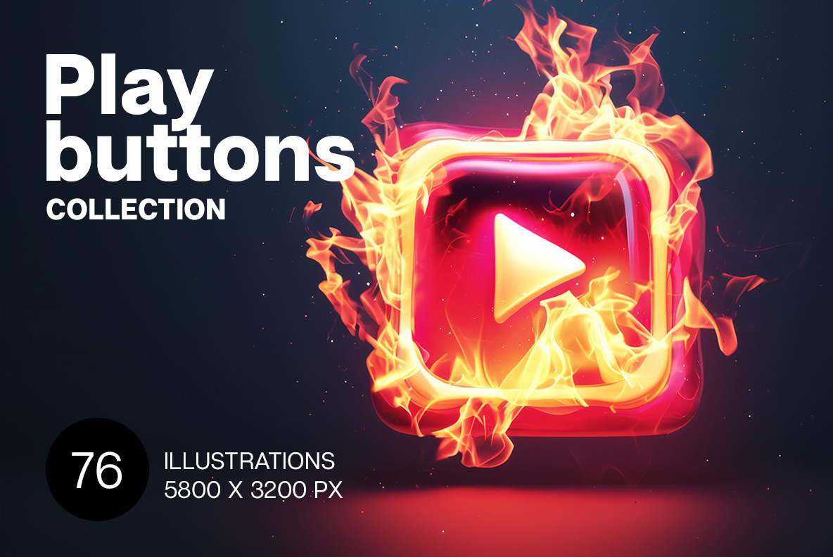 Play buttons Play buttons