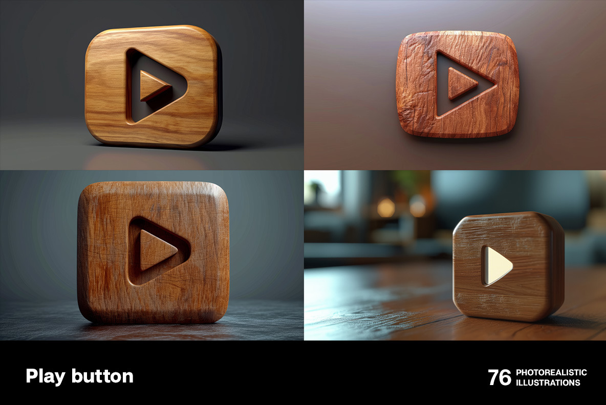 Play buttons Play buttons