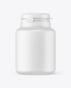 Matte Plastic Jar Mockup