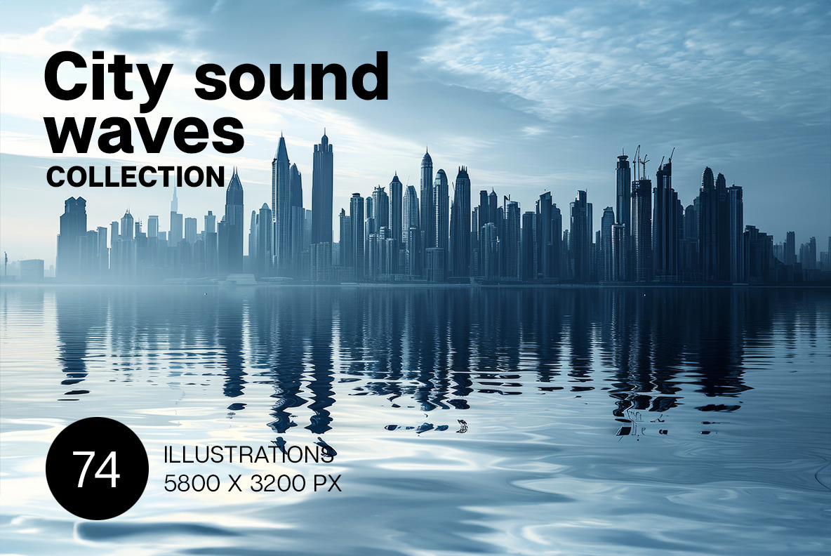 City sound waves City sound waves