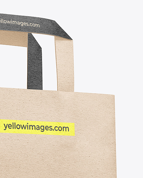 Kraft Paper Bag Mockup