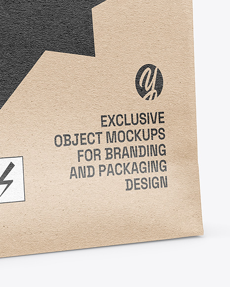 Kraft Paper Bag Mockup