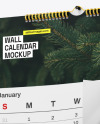 Wall Calendar Mockup