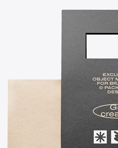 Kraft Paper Bag Mockup