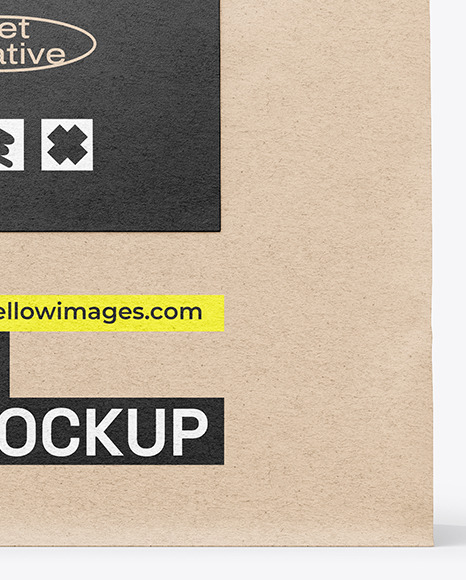 Kraft Paper Bag Mockup