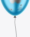 Metallic Balloon Mockup