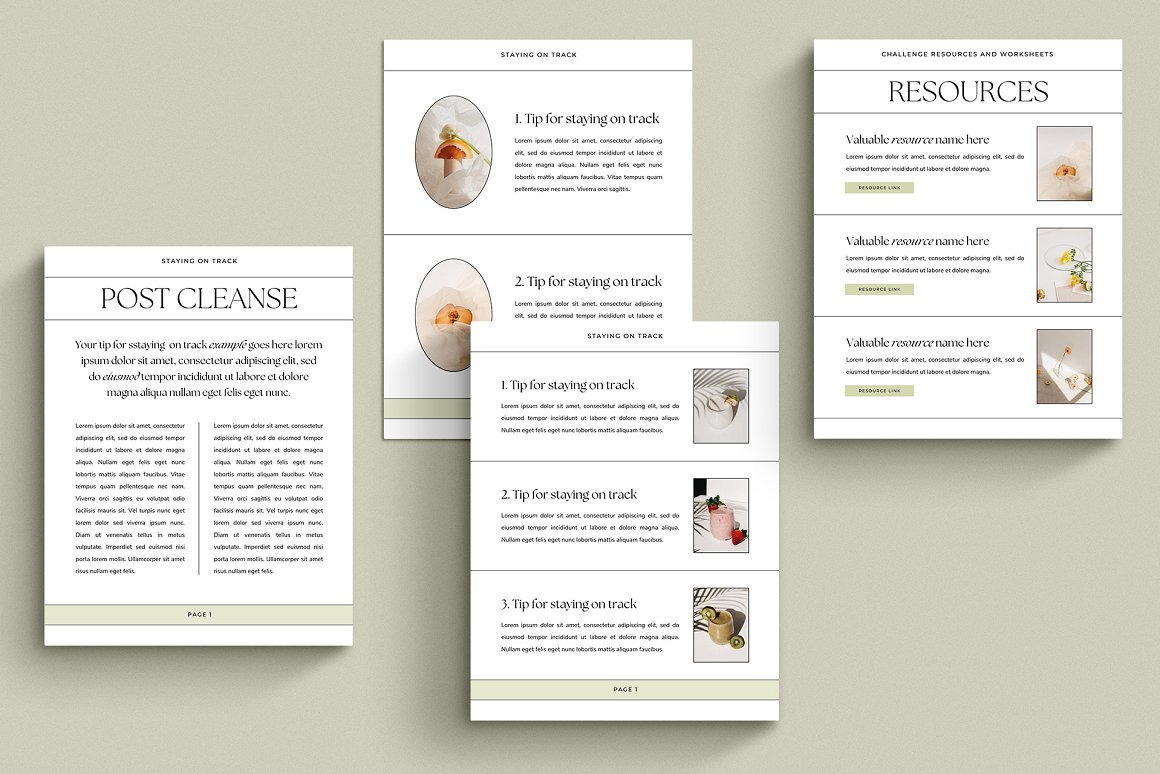 Health + Nutrition Challenge CANVA Health + Nutrition Challenge CANVA