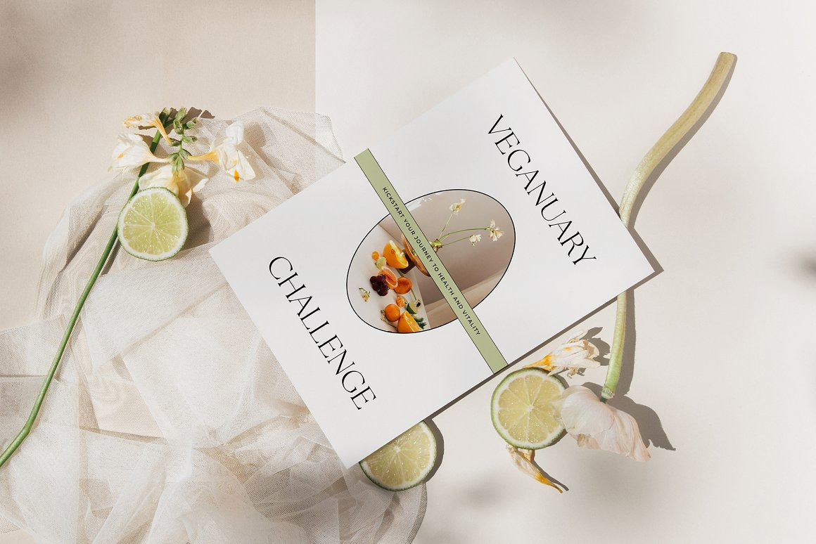 Health + Nutrition Challenge CANVA