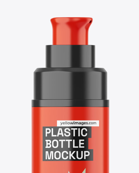 Glossy Foundation Bottle Mockup