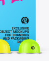 Box W/ Matte Coffee Capsules Mockup