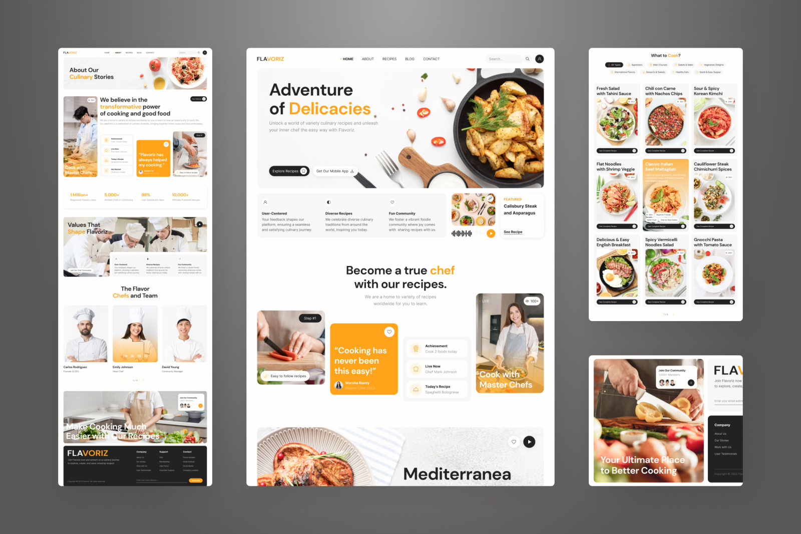 Flavoriz - Food Recipes Website Flavoriz - Food Recipes Website