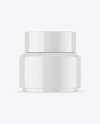 Glossy Cosmetic Jar Mockup