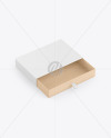 Opened Paper Box Mockup