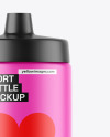 Matte Sport Bottle Mockup