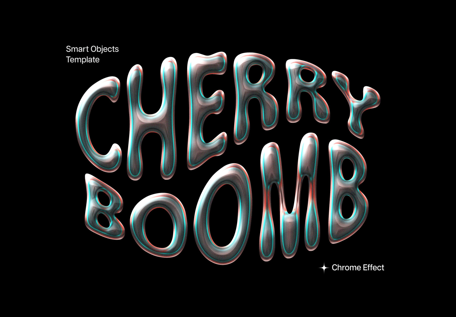 Chrome Text Effect Style Chrome Text Effect Style