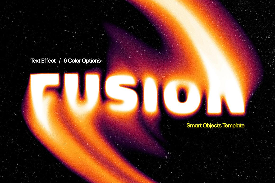 Fusion Text Effect