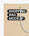 Kraft Paper Shopping Bag Mockup