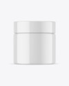 Glossy Cosmetic Jar Mockup