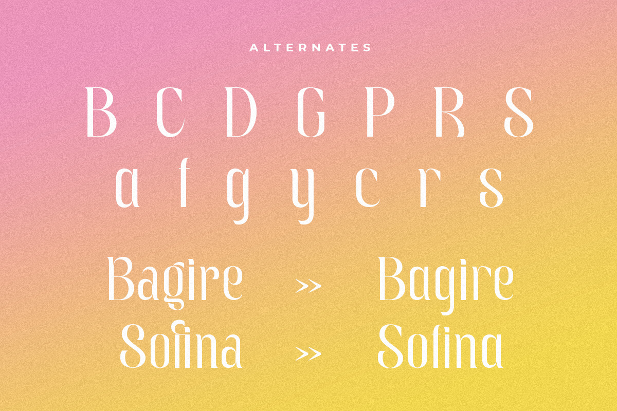 Ray &amp; Glow - Modern Fashion Font