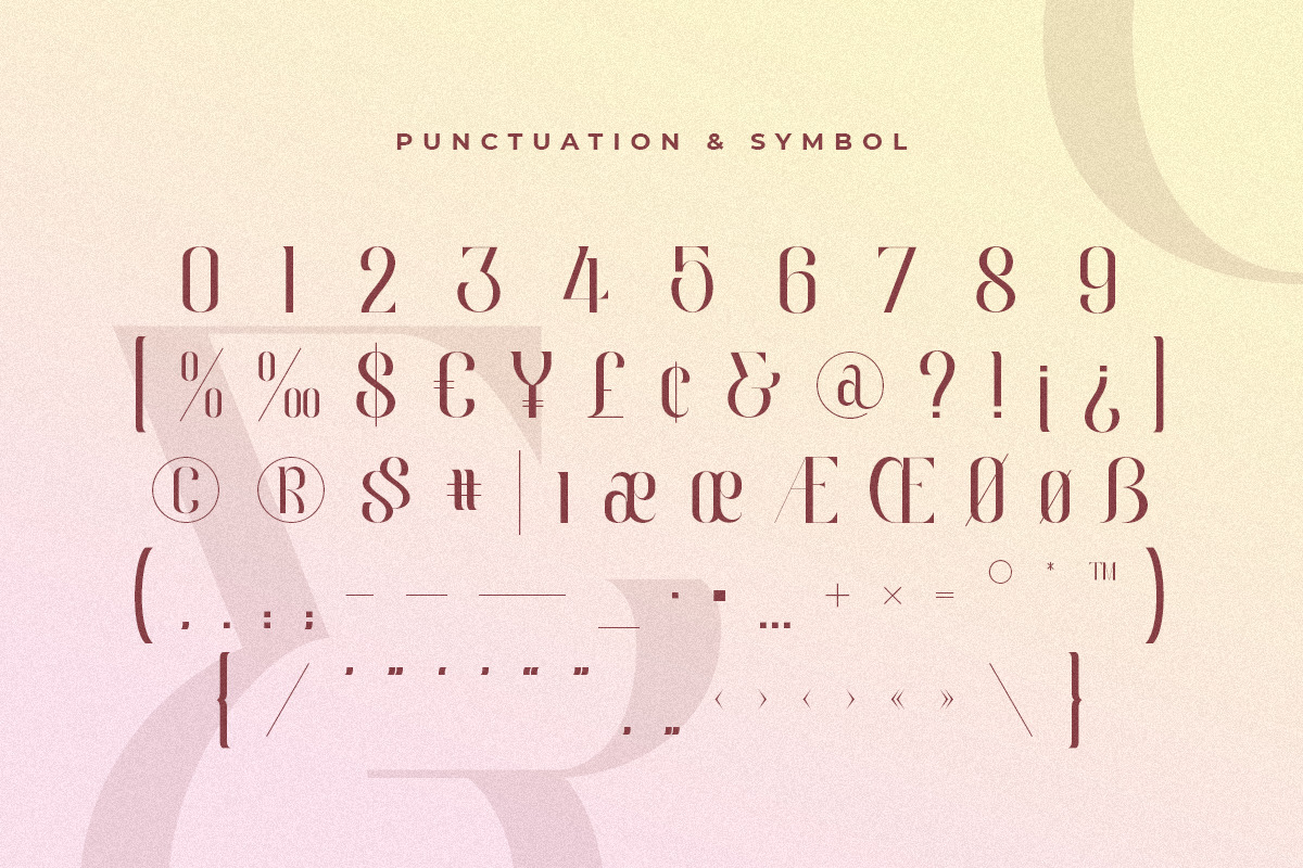 Ray & Glow - Modern Fashion Font Ray & Glow - Modern Fashion Font