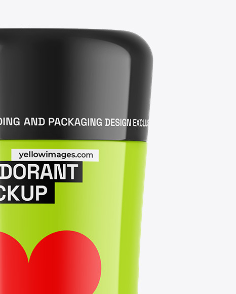 Glossy Deodorant Mockup