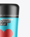 Matte Metallic Deodorant Mockup