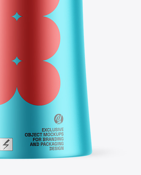 Matte Metallic Deodorant Mockup