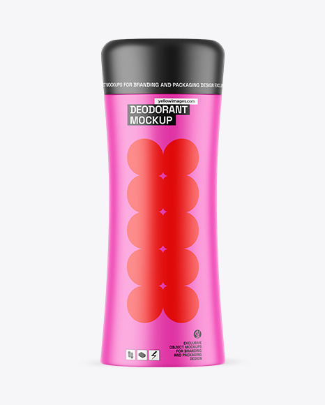 Matte Deodorant Mockup