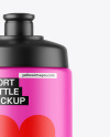 Matte Sport Bottle Mockup