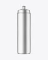 Matte Metallic Sport Bottle Mockup