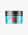 Matte Metallic Cosmetic Jar Mockup Matte Metallic Cosmetic Jar Mockup