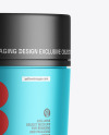 Matte Metallic Cosmetic Jar Mockup Matte Metallic Cosmetic Jar Mockup