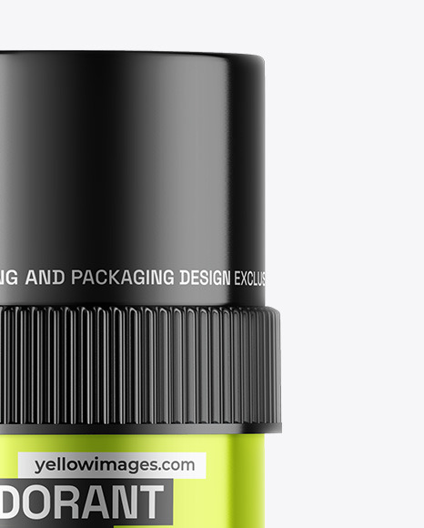 Metallic Deodorant Mockup