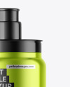 Metallic Sport Bottle Mockup