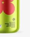 Metallic Sport Bottle Mockup