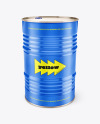 Oil Barrel Mockup