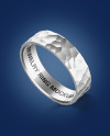 Jewelry Hammered Ring Mockup