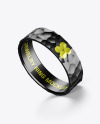 Jewelry Hammered Ring Mockup