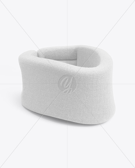Med Neck Brace Mockup