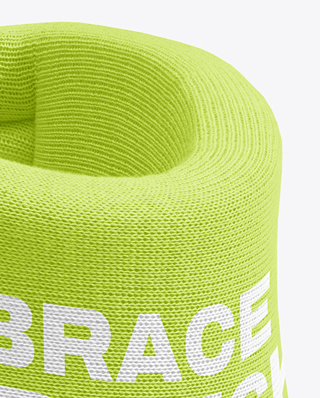 Med Neck Brace Mockup