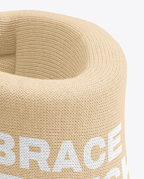 Med Neck Brace Mockup