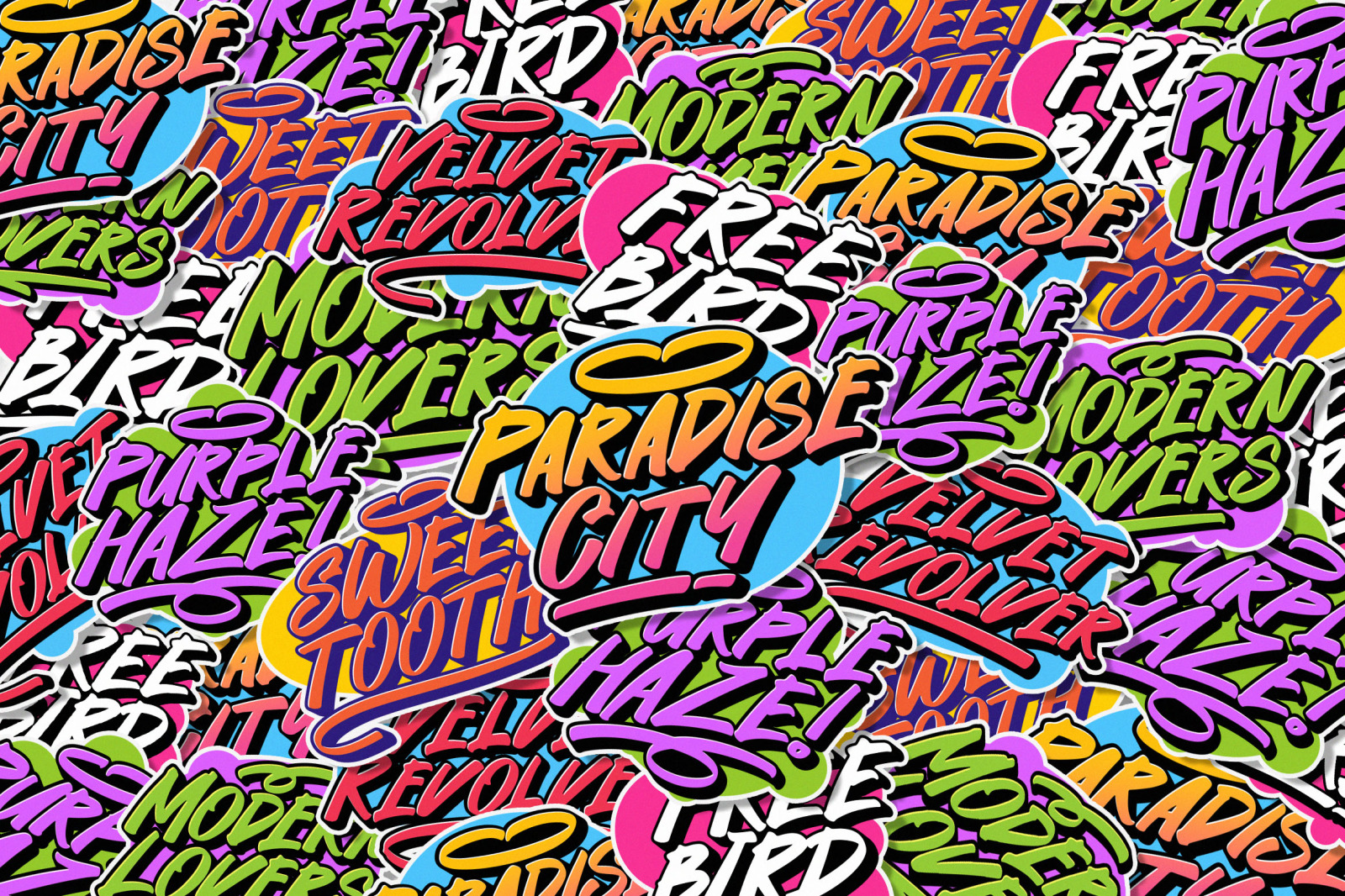 Panic Attack | Playful Display Font Panic Attack | Playful Display Font