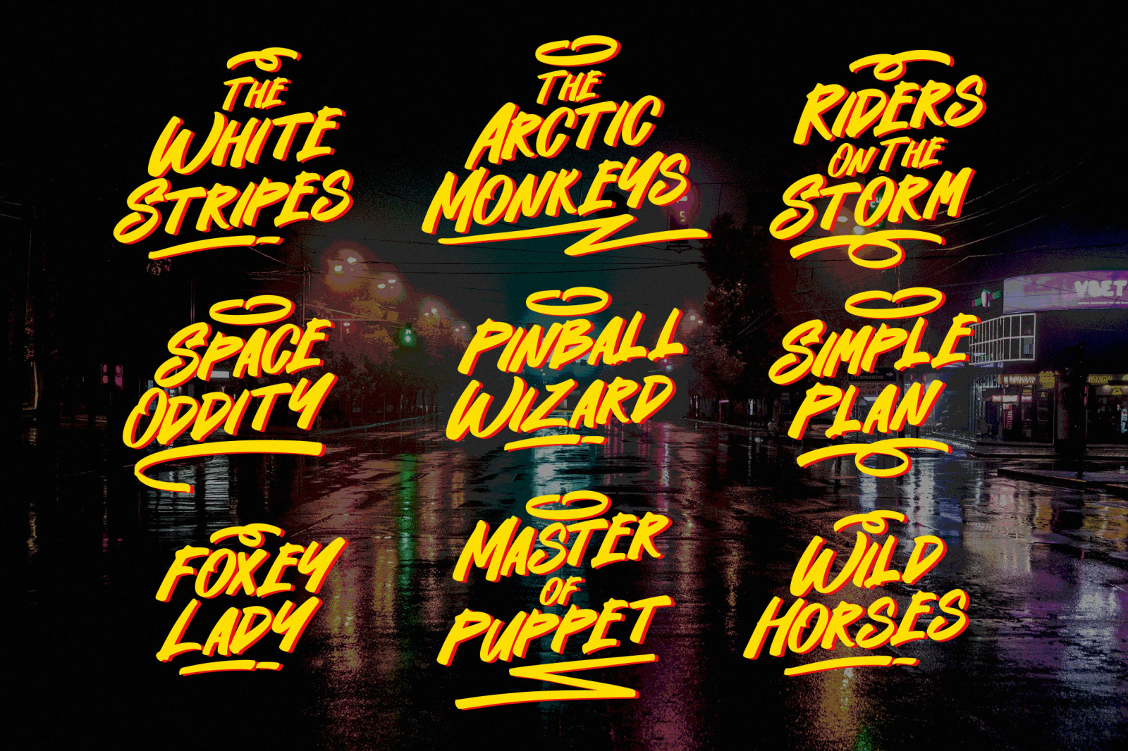 Panic Attack | Playful Display Font Panic Attack | Playful Display Font
