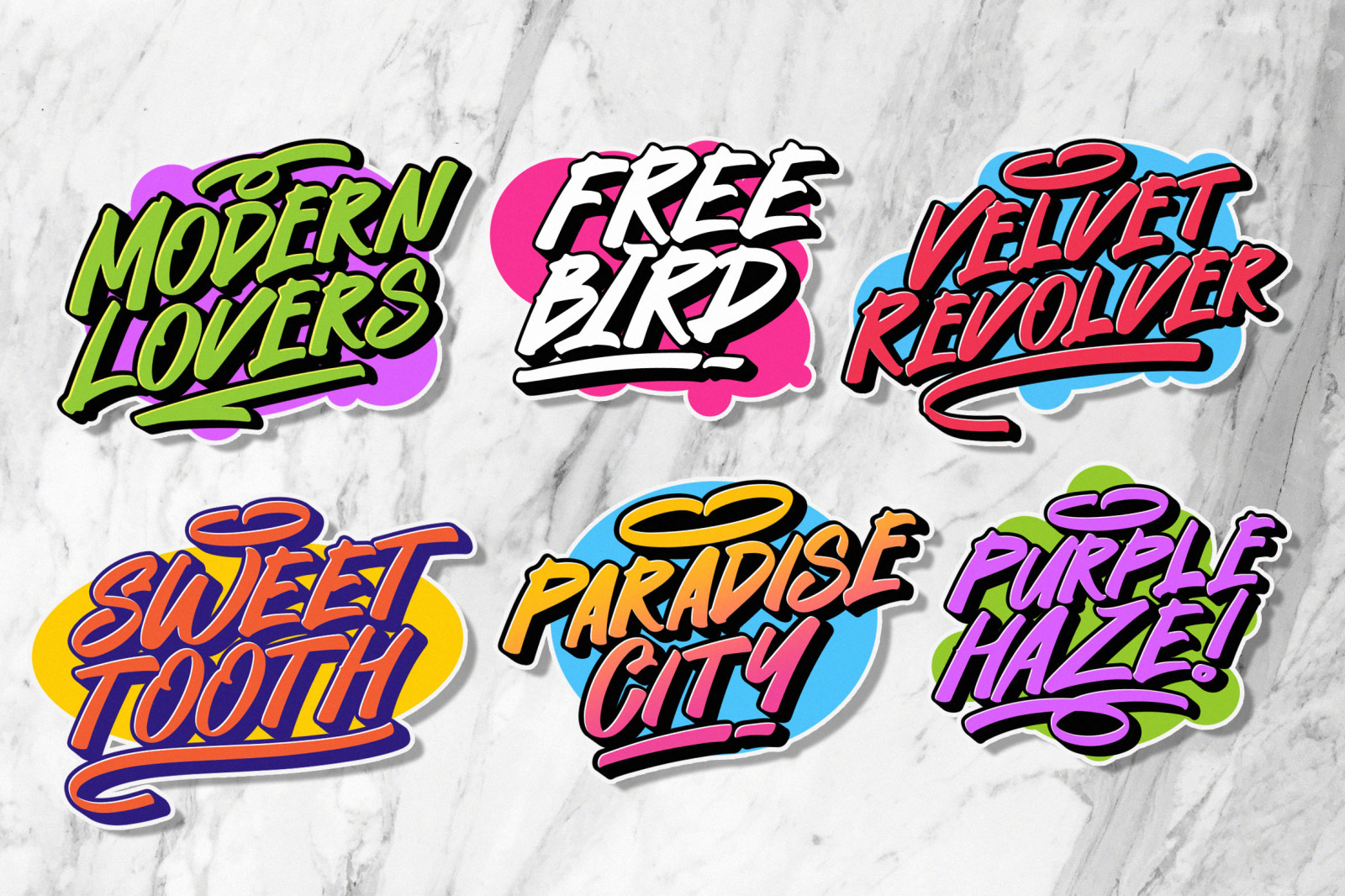 Panic Attack | Playful Display Font Panic Attack | Playful Display Font