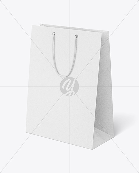 Kraft Paper Shopping Bag Mockup