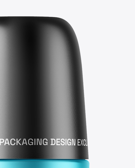Matte Metallic Deodorant Mockup Matte Metallic Deodorant Mockup
