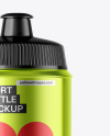 Metallic Sport Bottle Mockup